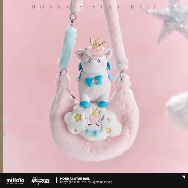 Honkai: Star Rail Hyacine Theme Impression Series Plush Crossbody Bag
