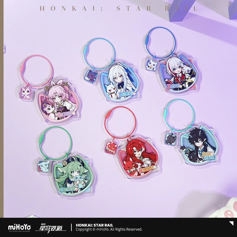 Little Cat Series Acrylic Keychain
