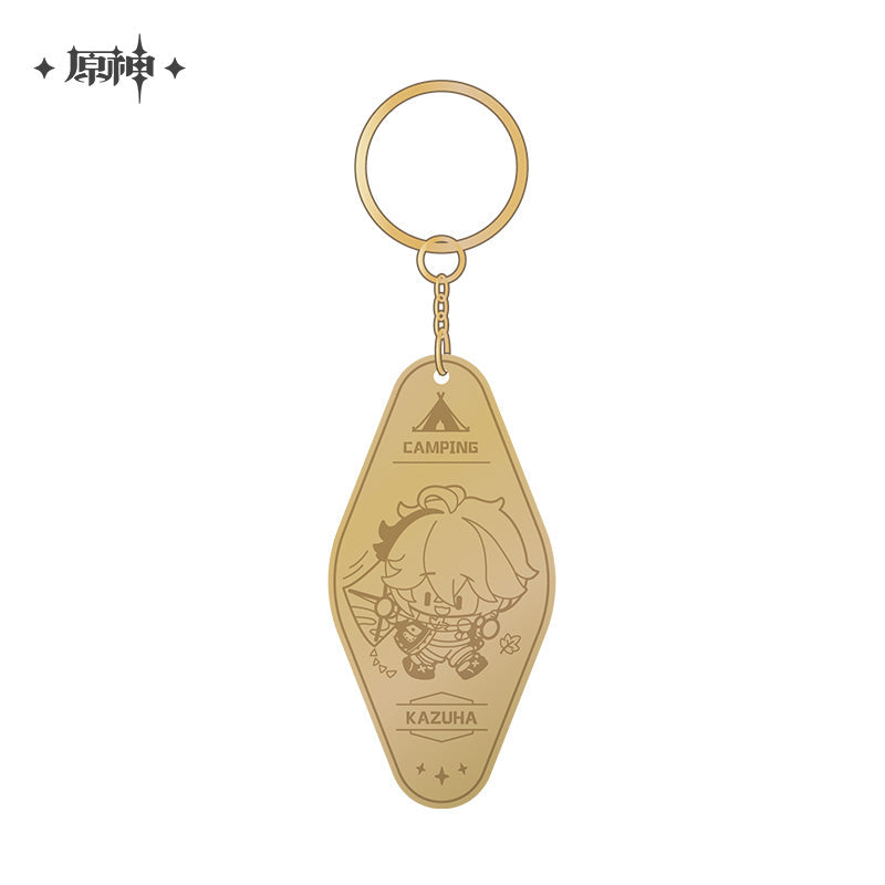 Go Camping Series Metal Pendant