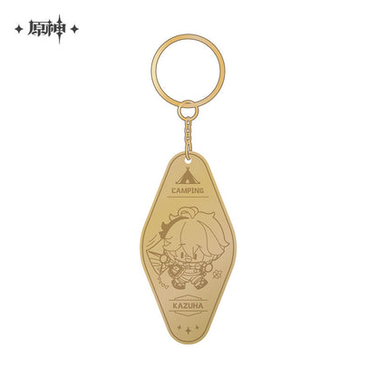 Go Camping Series Metal Pendant
