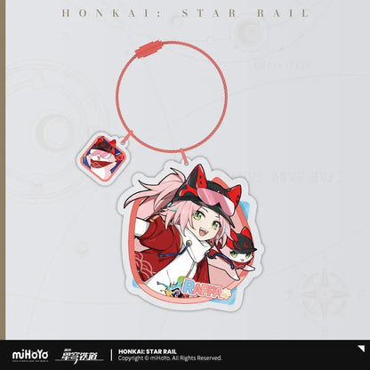 Honkai: Star Rail Little Cat Series Acrylic Keychain