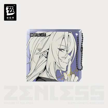 Zenless Zone Zero Time Signal Research Series Thick Acrylic Keychain Vol.2
