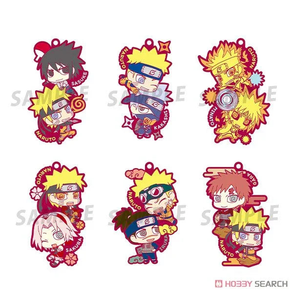 2-man squad! Rubber Keychain Mystery Box Naruto Shippuden Random One ACG Go Anime www.acg-go.com Mystery Box