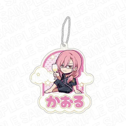 TV Animation [SK8 the Infinity] Night Wear Deformed Ver. Nameplate Kaoru Sakurayashiki ACG Go Anime www.acg-go.com Pendant & Keychain, SK8 the Infinity