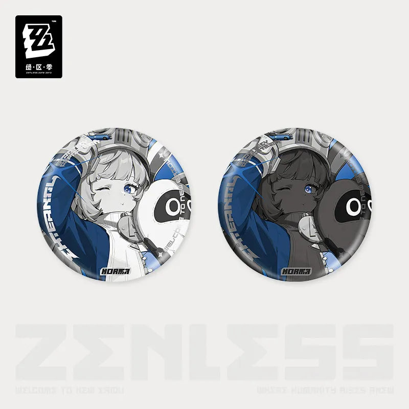 Zenless Zone Zero Mindscape Cinema Series External Strategy Department Reflective Badge