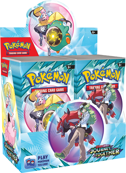 Pokemon Trading Card Game (TCG): Scarlet & Violet Series Journey Together Enhanced Booster Display (36 Packs)