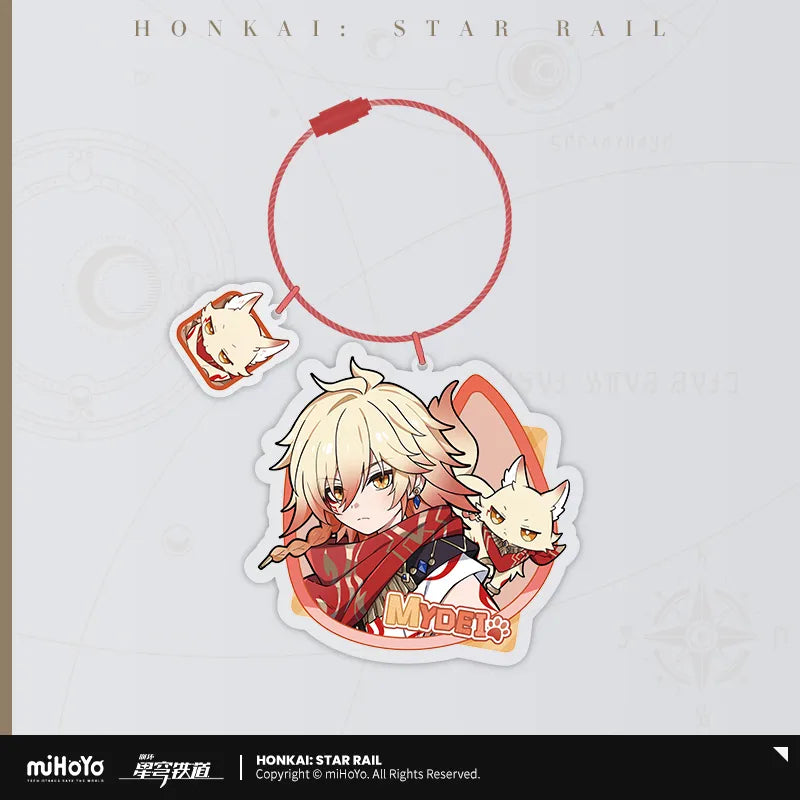 Honkai: Star Rail Little Cat Series Acrylic Keychain