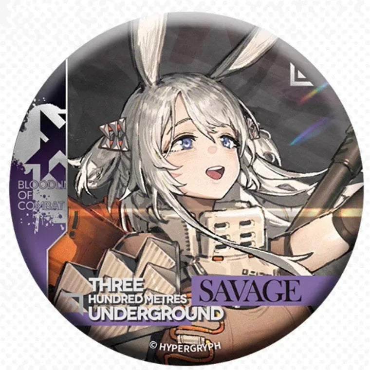 Glittering Shikishi Badge (Muelsyse / Thorns / Ines / Savage) Arknights Savage [Three Hundred Metres Underground Ver.] ACG Go Anime www.acg-go.com Arknights, Badge, Ines, Muelsyse, Savage, Thorns