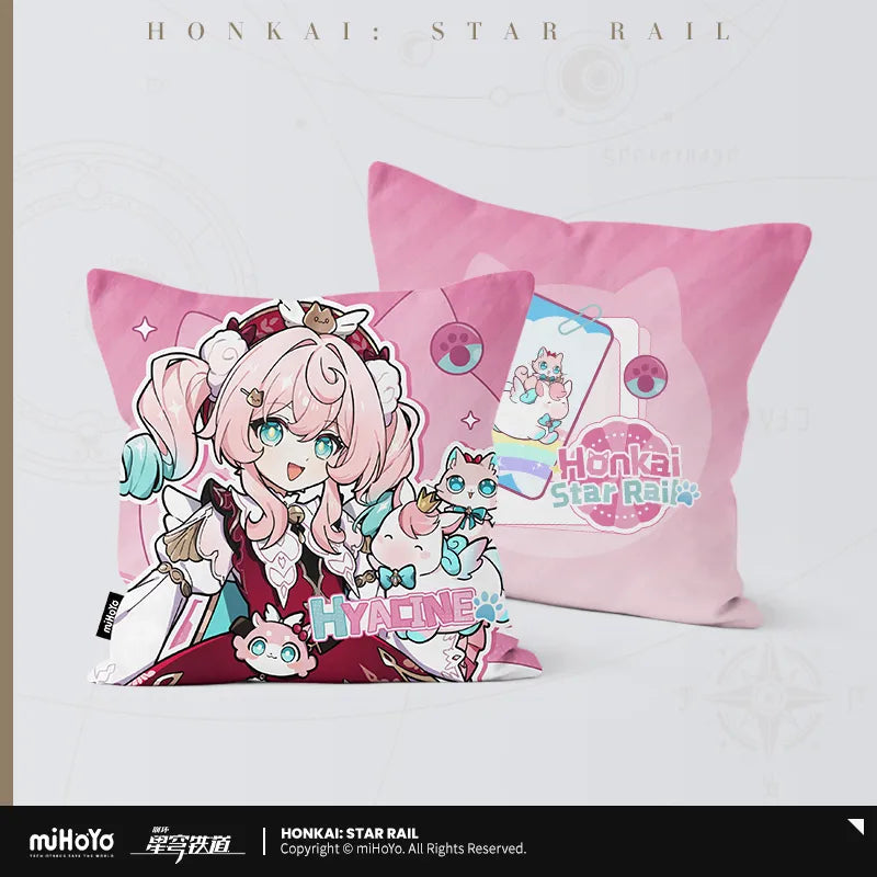 Honkai: Star Rail Little Cat Series Square Pillow