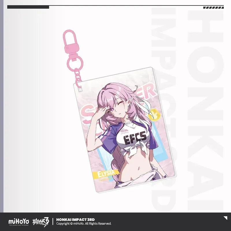 Honkai Impact 3rd Summer Cruise Series Acrylic Keychain Vol.4 Elysia ACG Go Anime www.acg-go.com Aponia, Eden, Elysia, Griseo, Honkai Impact 3rd, Hua, Kalpas, Kevin, Kosma, Mobius, Pardofelis, Pendant & Keychain, Sakura, Su, Vill-V