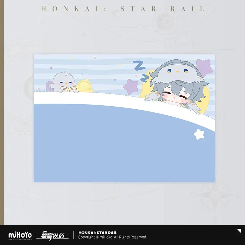 Honkai: Star Rail Boys Dormitory Chibi Household Series Pillowcase