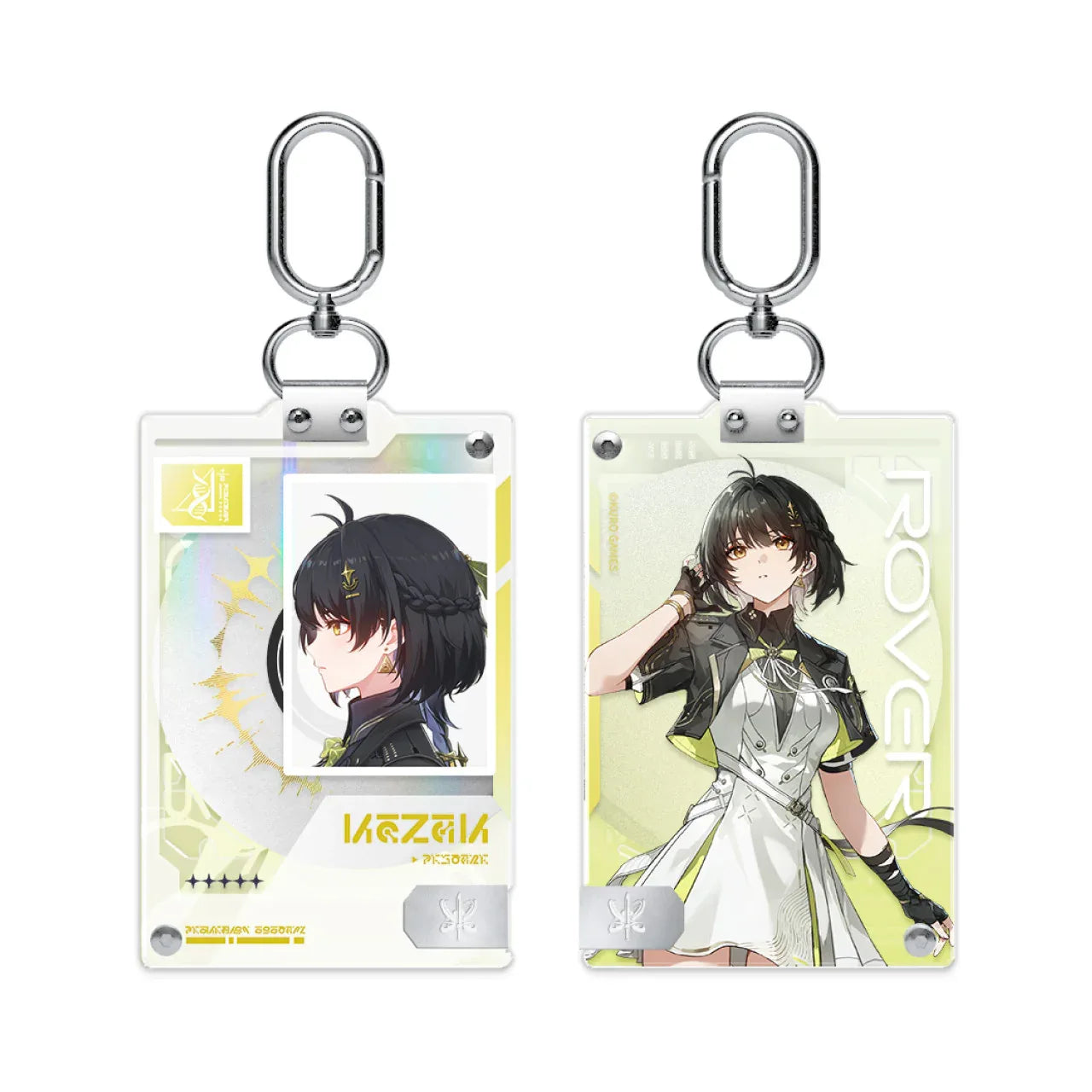 Wuthering Waves School Entry Pass Series ID Keychain (Aemeath, Luuk Herssen)