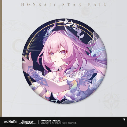 Honkai: Star Rail Invitation From The Stellar Series Tinplate Badge