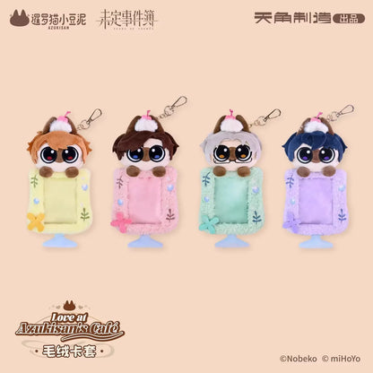 Tears of Themis Love at Azukisan's Café Series Plush Card Holder Luke Pearce ACG Go Anime www.acg-go.com Art Decor, Artem Wing, Luke Pearce, Marius von Hagen, Plush, Tears of Themis, Vyn Richter