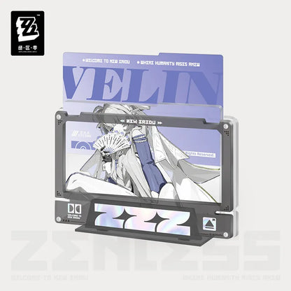 Zenless Zone Zero Mindscape Cinema Series External Strategy Department Compliance Authority Framed Acrylic Insert Set