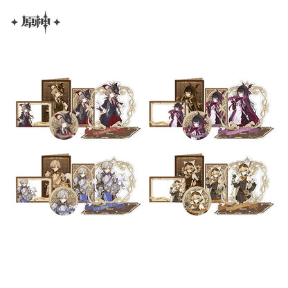 Genshin Impact Tabletop Theater Series Badge / Stand / Paper Goods