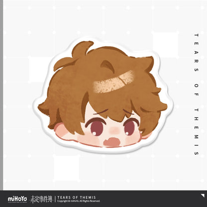 Tears of Themis Love & Wanderlust Series Chibi Ceramic Refrigerator Magnets