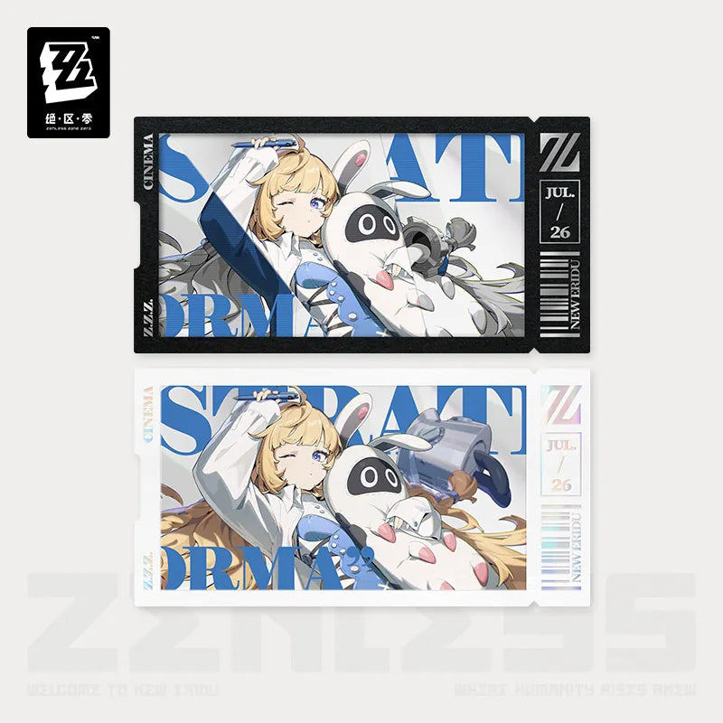Zenless Zone Zero Mindscape Cinema Series External Strategy Department Collectible Card Set