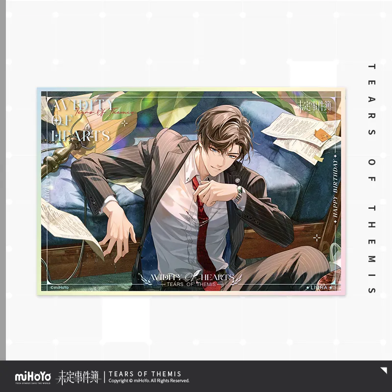 Artem Wing 2025 Birthday Avidity Of Hearts Series Acrylic Shikishi Cardboard