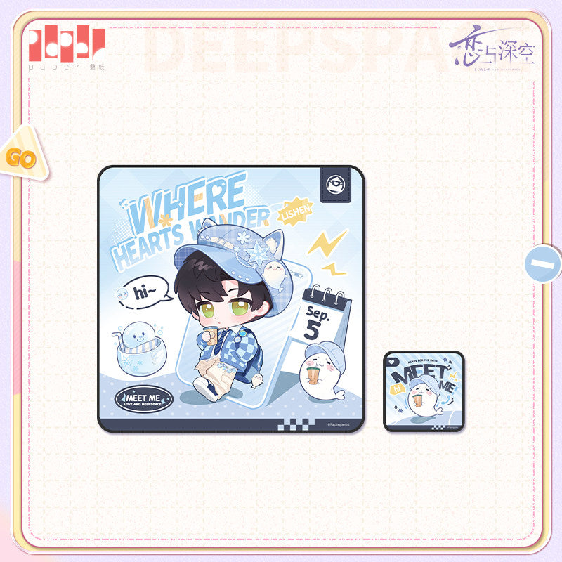 Love and Deepspace Where Hearts Wander Series Multipurpose Self-Adhesive Storage Fabric