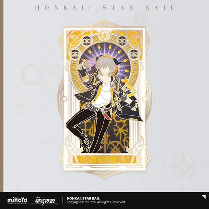 Honkai: Star Rail As I Wrote Series Metal Bookmark