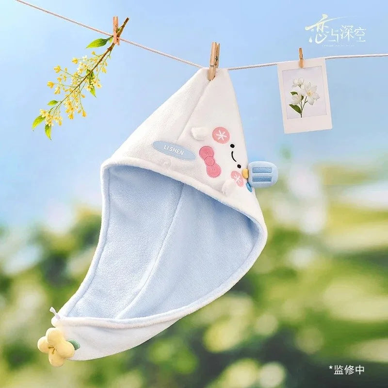 Love and Deepspace Linkon Forest Breath Series Plush Hair Drying Cap