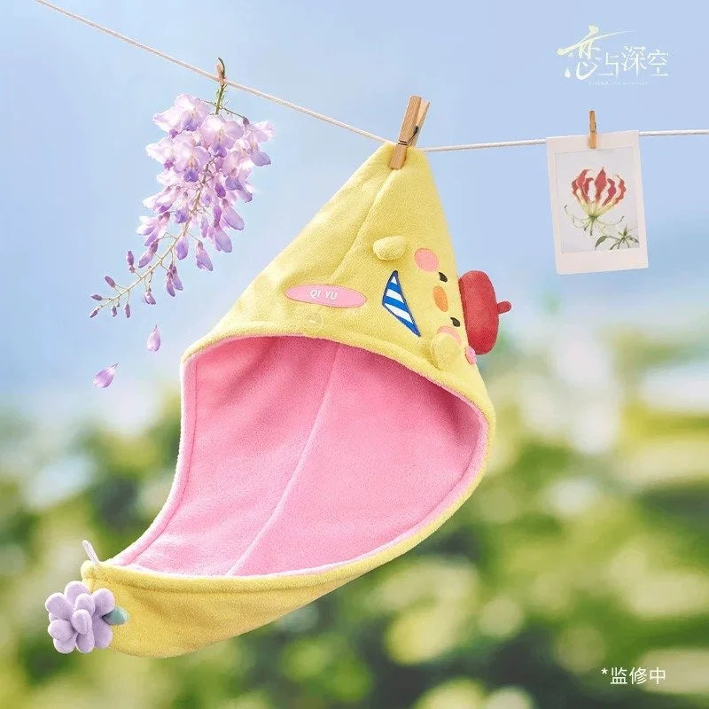 Love and Deepspace Linkon Forest Breath Series Plush Hair Drying Cap