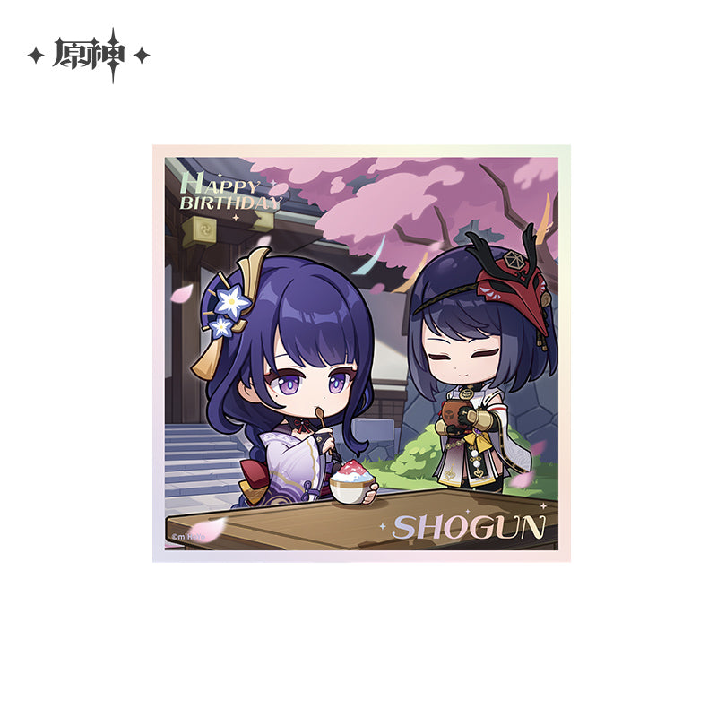 Happy Birthday Series Mini Shikishi Card Board