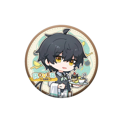 Wuthering Waves When the Skies Align Theme Rover Chibi Tinplate Badge Male Rover ACG Go Anime www.acg-go.com Badge, Female Rover, Male Rover, Wuthering Waves