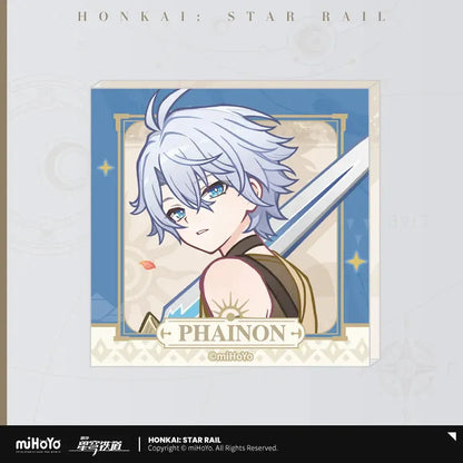 Honkai: Star Rail An Outlander Seeking the Dawn Series Acrylic Refrigerator Magnet Wheat Fragrance in the Wind ACG Go Anime www.acg-go.com Honkai: Star Rail, Phainon, Refrigerator Magnet