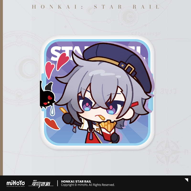 Honkai: Star Rail x KFC 2025 Series Chibi Emoji Tinplate Badge