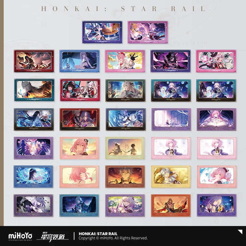 Honkai: Star Rail The Memories We Share Series Imitation Film Card