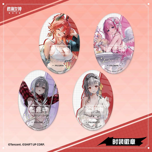 Goddess of Victory: Nikke Character Outfit Series Oval Badge