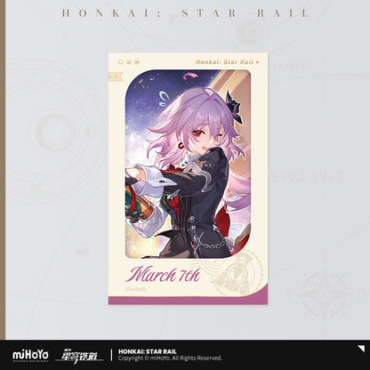 Honkai: Star Rail Starry Sea Celebration Series Faux Film Cards