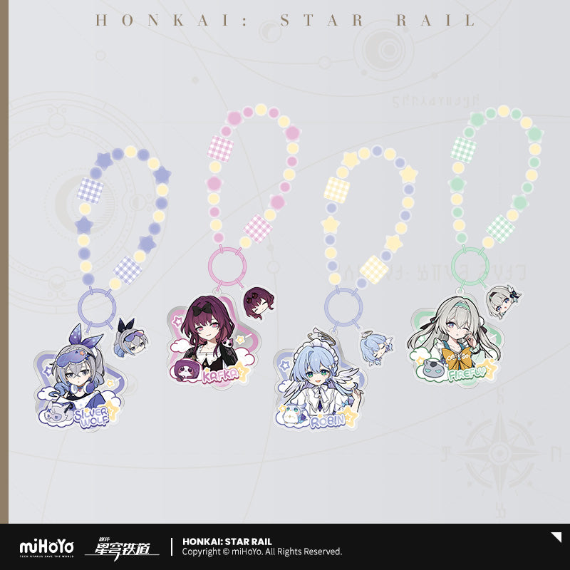 Honkai: Star Rail Girls' Dormitory Series Acrylic Keychain