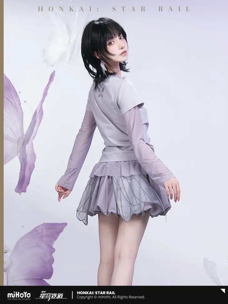 Honkai: Star Rail Castorice Theme Impression Series Faux Two-piece T-shirt