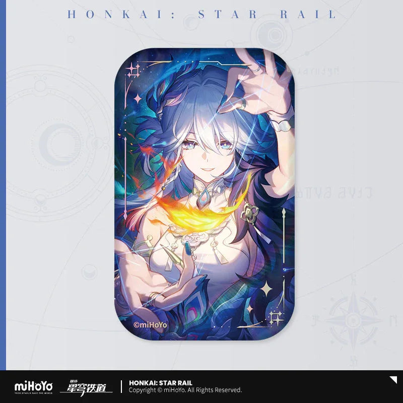 Honkai: Star Rail Light Cone Series Rectangular Tinplate Badge 4.0