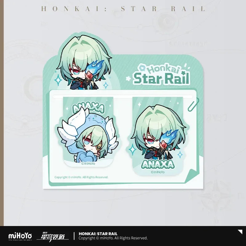 Honkai: Star Rail Pom-Pom Exhibition Series Soft Magnetic Bookmark Set
