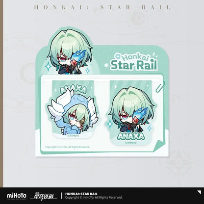Honkai: Star Rail Pom-Pom Exhibition Series Soft Magnetic Bookmark Set
