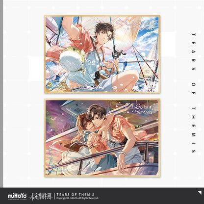 Waltz Of The Sea Series Acrylic Shikishi Cardboard