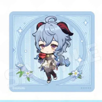 Ganyu Coaster Freebie Ganyu ACG Go Anime www.acg-go.com Coaster, Ganyu, Genshin Impact, Tableware