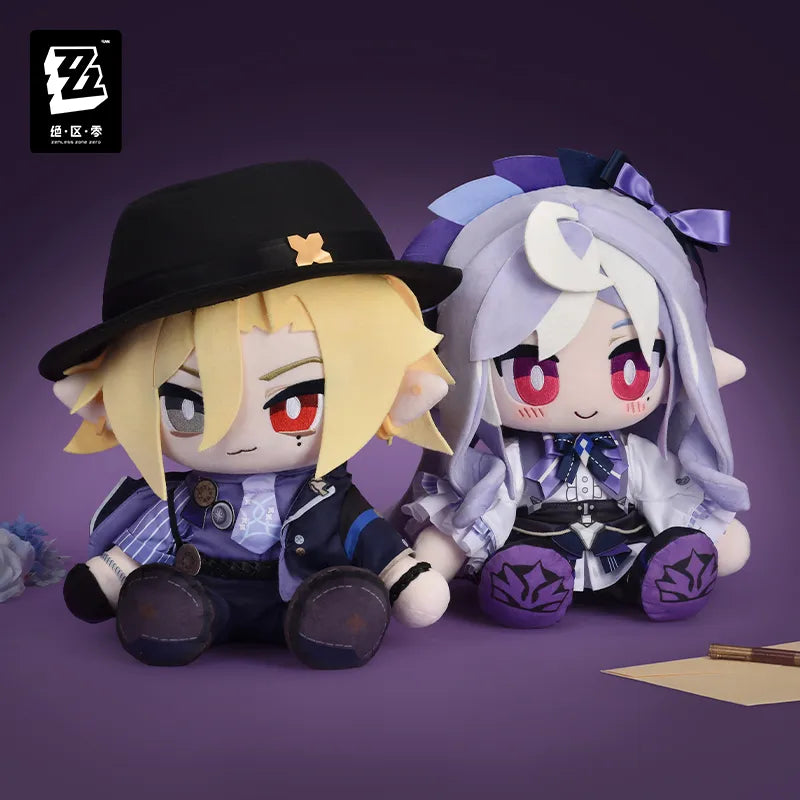 Zenless Zone Zero BiggieAgents Series Hugo 35cm Sitting Plush Doll