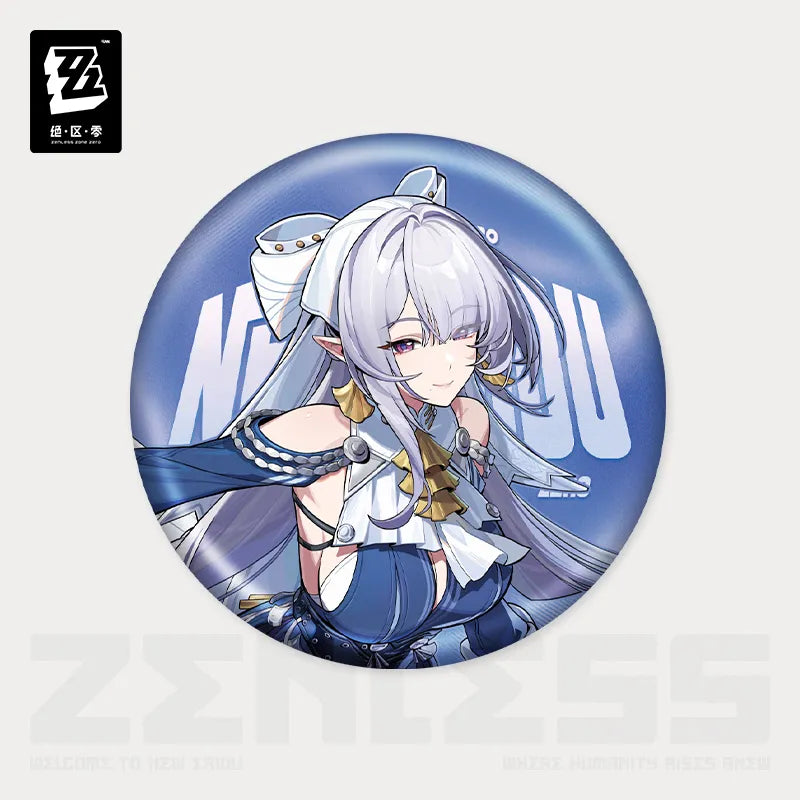 Zenless Zone Zero Artwork Series External Strategy Department Tinplate Badge