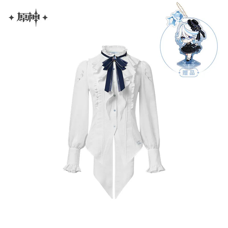 Genshin Impact Furina Impression Series Long-Sleeve Waisted Blouse