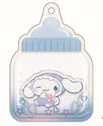 Sanrio Characters Milk Bottle Air Keychain