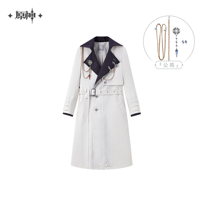 Frost and Flame Series Fatui Harbinger Impression Long Coat