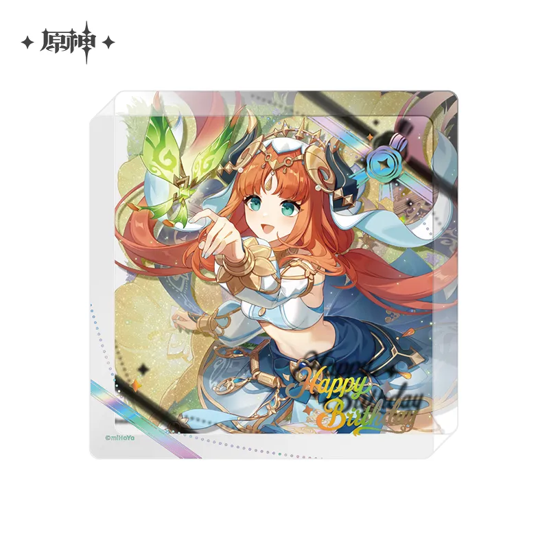 Genshin Impact The Day of Destiny Series Thick Acrylic Coaster 2025