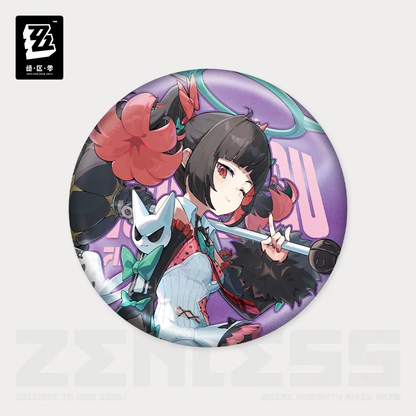 Zenless Zone Zero Artwork Series Angels of Delusion Tinplate Badge
