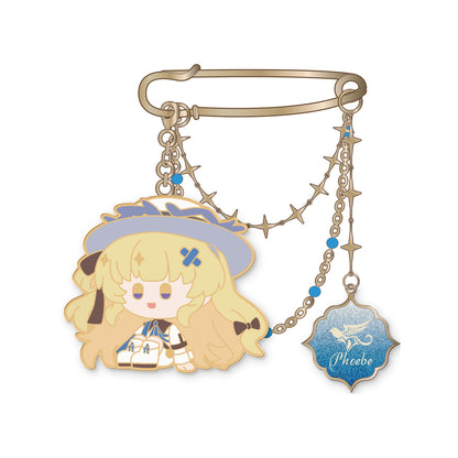 Resonator Theme Metal Brooch