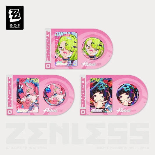Zenless Zone Zero Angels of Delusion Series Badge & Mini Card Set